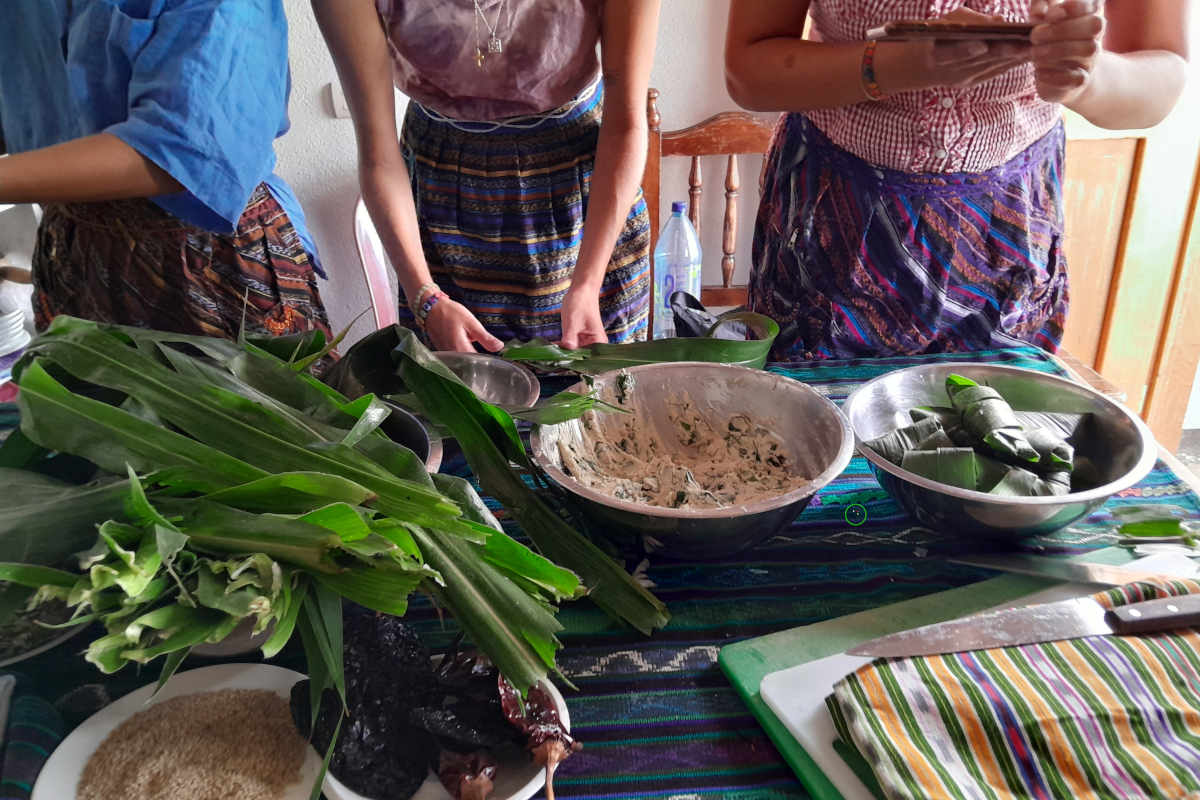 Learn to Make Pepian, Lake Atitlán
